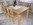 Esszimmertisch aus Massivholz